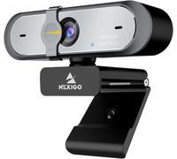 NexiGo Cámara web N660P (Gen 2) 1080P 60FPS con control de software, micrófono dual y cubierta, enfoque automático, cámara web de computadora USB HD, para OBS/Gaming/Zoom/Skype/FaceTime/Teams/Twitch