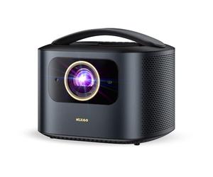 NexiGo TriVision Ultra, proyector portátil 4K Tri-LED-Láser, 2600 lúmenes, sin Moteado láser, sin Fatiga Visual, Dolby Vision, HDR10+, Cine en casa/jardín con 3D, DTS Virtual:X de 30W