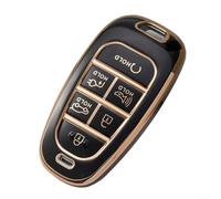 Nexo Button 20202021 (negro) para Santa Fe para Tucson Grand Protector compatible con Cover 5 para Solaris para Sonata Car For Ioniq Key para 6 Nx4 Key