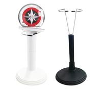 Nexolia Stand Kpop, soporte para palo de luz de 5.5 a 1.9 pulgadas, soporte compatible con palos de luz oficiales, juego de 2 piezas complicable con Stray Kids (1 negro y 1 blanco)