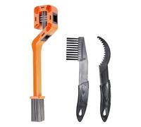 Nexoria Juego de 4 limpiadores de cadenas de bicicleta, cepillo de cadena, cepillo de limpieza para cadena de bicicleta, motocicleta, bicicleta de montaña (A)