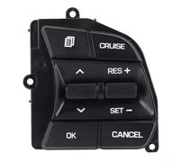 NexRen Botón del volante de control de crucero lado derecho para Hyundai para Sonata 2016 a 2019 Componente de interruptor eléctrico automotriz compatible con especificaciones de fábrica
