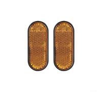 NexRen Espejos reflectantes laterales ABS impermeables y a prueba de polvo, juego de 2 lentes ámbar, adecuados para Xiaomi para horquillas eléctricas de segunda generación 5 Plus y 4 Lite, accesorio