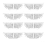 NexRen Filtro de repuesto para fuente de agua para mascotas de triple filtración, tela no tejida compatible con dispensador Eufy (8 piezas)