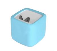 NexRen Funda de silicona de perfil bajo para reproductor de audio Toniebox 2 con textura integrada para estabilidad de la mano y mitigación consistente de golpes (azul)