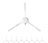 Nexren Juego de cepillo lateral de repuesto para XIAOMI para MIJIA B116 y X20 PLUS robot aspirador optimizado para suelos duros y bordes de alfombras (8 piezas)