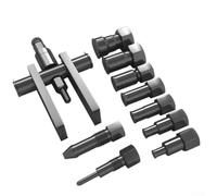 NexRen Juego de extractores de rodamientos interiores para motocicletas y coches, herramienta de extracción de agujeros ciegos con agarre de doble garra, de 8 a 25 mm