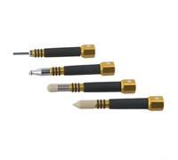 NexRen Juego de herramientas de reparación de automóviles de metal que incluye 4 herramientas y bolsa de transporte, diseñado para reparaciones de carrocería y aplicaciones de juntas de goma