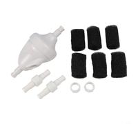 NexRen Juego de válvulas de alivio de limpiador de piscina G52 mejorado con fregadores de cola de manguera, rodamientos de bolas giratorios y tuercas, para modelos Polaris 180 280 380 480 3900 para un