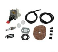 NexRen Kit de carburador con filtro de aire, filtro de combustible, línea de combustible y juntas para modelos de desbrozadora y recortadora FS56RC, FS70C, FS70R, FS70RC, FC56, FC70, HT56, KM56