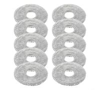 NexRen Paquete de 10 paños de repuesto para fregona, almohadillas lavables de microfibra, para Xiaomi para robot aspirador Mijia 5 Pro / OV21CN