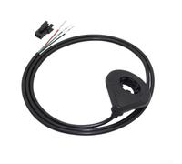 NexRen Pedal Assist Hall Effect Cable del acelerador, acelerador de bicicleta eléctrica de 3 cables con conector, controlador de velocidad ABS para bicicletas eléctricas, accesorio de repuesto