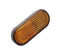 NexRen Reflector de horquilla delantera Cubierta decorativa para Xiaomi para Mi Scooter 4 Lite, protector reflectante ABS de gran angular para conducción urbana y kit de viaje diario (dorado)