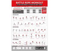 Next Alpha Poster Entrenamiento Battle Rope - Fuerza, HIIT y Acondicionamiento - Fitness Gimnasio & Casa - 42 × 59,4 cm (A2)