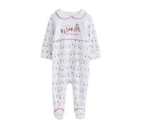 NEXT Bebé Pijama Tipo Pelele con la inscripción “My First Christmas” Blanco 6 Meses-9 Meses
