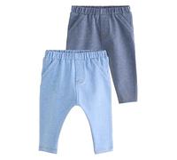 Next Bebés niña Pack de 2 Leggings para bebé Azul 12 Meses