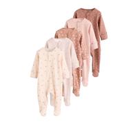 NEXT Bebés niña Pack de 5 Peleles con Cremallera bidireccional para bebé