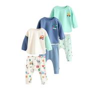 NEXT Bebés niño Conjunto de 6 piezas de tops y leggings para bebé Bright Farm 3 Meses