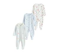 NEXT Bebés niño Pack de 3 Pijamas Tipo Pelele de bebé Blue London 9 Meses-12 Meses