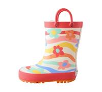 Next Botas de lluvia turquesa / amarillo / naranja / blanco cáscara de huevo 19 turquesa / amarillo / naranja / blanco cáscara de huevo