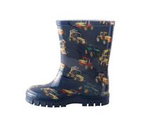 Next Botas de lluvia 'Wellies' navy / azul cian / amarillo / naranja 30,5 navy / azul cian / amarillo / naranja