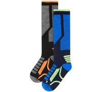 Next Calcetines azul real / verde claro / naranja / negro 26,5-30,5 azul real / verde claro / naranja / negro