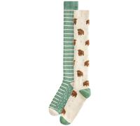 Next Calcetines beige / marrón / verde 36-41 beige / marrón / verde