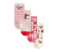 Next Calcetines 'Hamish The Highland Cow' rojo vivo / blanco 36-41 EUR