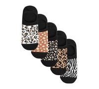 Next Calcetines invisibles beige claro / brocado / coral / negro / blanco 35-40,5 EUR