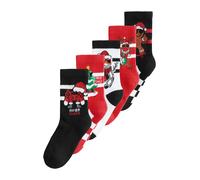 Next Calcetines verde / rojo / negro / blanco 26,5-30,5 verde / rojo / negro / blanco