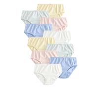 NEXT Niñas Pack de 10 Braguitas Yellow/White 5 Años-6 Años