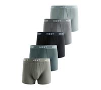 Next Calzoncillo boxer azul ahumado / azul cian / piedra / oliva / negro XXL azul ahumado / azul cian / piedra / oliva / negro