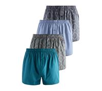 Next Calzoncillo boxer azul claro / gris / petróleo / burdeos XL azul claro / gris / petróleo / burdeos