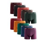 Next Calzoncillo boxer azul / marrón oscuro / verde / verde oscuro / lila / naranja / rojo / burdeos / arándano / negro M azul / marrón oscuro / verde / verde oscuro / lila / naranja / rojo / burdeos 