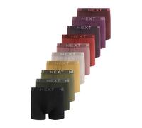 Next Calzoncillo boxer beige / miel / gris claro / oliva / verde oscuro / berenjena / altrosa / burdeos / rojo anaranjado / negro XL beige / miel / gris claro / oliva / verde oscuro / berenjena / altr