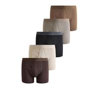 Next Calzoncillo boxer crema / beige oscuro / chocolate / umbra / negro XL EUR