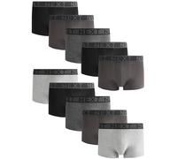 Next Calzoncillo boxer gris / antracita / gris moteado / negro M gris / antracita / gris moteado / negro