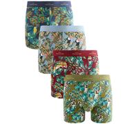 Next Calzoncillo boxer navy / azul pastel / oliva / rojo L navy / azul pastel / oliva / rojo