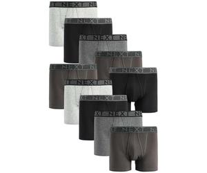 Next Calzoncillo boxer taupe / gris claro / gris moteado / negro L taupe / gris claro / gris moteado / negro