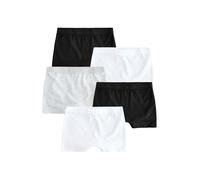 NEXT Niñas Pack de 5 Braguitas Tipo Culotte Negro/Blanco/Gris 2 Años-3 Años