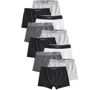Next Calzoncillo gris oscuro / gris moteado / negro / blanco 164 gris oscuro / gris moteado / negro / blanco