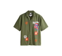 Next Camisa 'Rolling Stones' azul / verde / rojo / blanco 4XL azul / verde / rojo / blanco