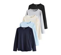 Next Camiseta beige / marino / gris / negro L beige / marino / gris / negro