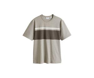 Next Camiseta beige oscuro / umbra / blanco L EUR
