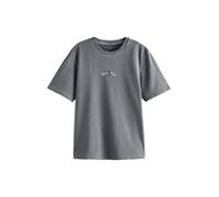 Next Camiseta 'Death Note' gris oscuro / rojo / offwhite M EUR