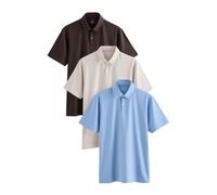 Next Camiseta ecru / azul cielo / marrón oscuro M EUR