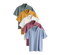 Next Camiseta ecru / azul claro / amarillo oscuro / jade / magenta 4XL EUR
