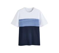 Next Camiseta marino / azul moteado / blanco XXXL marino / azul moteado / blanco