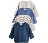 Next Camiseta marino / zafiro / taupe / gris moteado 80 marino / zafiro / taupe / gris moteado