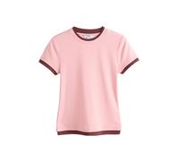Next Camiseta marrón / rosa pastel XSxPetite marrón / rosa pastel
